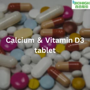 Bulk Calcium ＆ Vitamin D3 tablet Wholesale Supplies