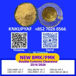 organized through PMK CAS 28578-16-7 management BMK CAS 5449-12-7
