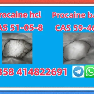 "Keywords: 59-46-1 factory,Procaine base ,cas59-46-1,CAS59-46-1,High extraction rate, high Concentration,high yield,59-46-1 powder,59-46-1 supplier,59-46-1 manufacturer, buy 59-46-1,59-46-1 Netherlands,59-46-1 Europe,Procaine powder, buy Procaine,Procaine Netherlands,Procaine factory,Procaine suppiler,Procaine manufacturer.procaine Hcl, Procaine hydrochloride ,CAS51-05-8. Keywords: 59–46–1 factory,Procaine base ,cas59–46–1,CAS59–46–1,High extraction rate, high Concentration,high yield,59–46–1 powder,59–46–1 supplier,59–46–1 manufacturer, buy 59–46–1,59–46–1 Netherlands,59–46–1 Europe,Procaine powder, buy Procaine,Procaine Netherlands,Procaine factory,Procaine suppiler,Procaine manufacturer.procaine Hcl, Procaine hydrochloride ,CAS51-05-8. You can find various suppliers in the market but make sure to opt for the one who can supply it to you at the best price besides ensuring the genuineness and purity of the chemical.""51-05-8 Procaine hydrochloride 59-46-1 procaine 94-09-7 Benzocaine 62-44-2 Phenacetin 137-58-6 Lidocaine 73-78-9 Lidocaine hydrochloride 5086-74-8 Tetramisole hydrochloride 16595-80-5 Levamisole hydrochloride 14769-73-4 Levamisole 136-47-0 Tetracaine hydrochloride 236117-38-7 2-iodo-1-p-tolyl-propan-1-one 1009-14-9 Valerophenone / butyl phenyl ketone 123-75-1 Pyrrolidine 4956-37-0 Estradiol enanthate 553-63-9 Larocaine HCl 38304-91-5 Minoxidil 86347-15-1 Medetomidine hydrochloride 25895-60-7 Sodium cyanoborohydride 108-78-1 Melamine 2079878-75-2 2-(2-Chlorophenyl)-2-nitrocyclohexanone 16940-66-2 Sodium borohydride 103-83-3 N,N-Dimethylbenzylamine"" "