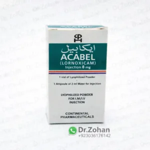 Acabel Lornoxicam Injection 8 mg 2 mL 1 Vialx2 mL