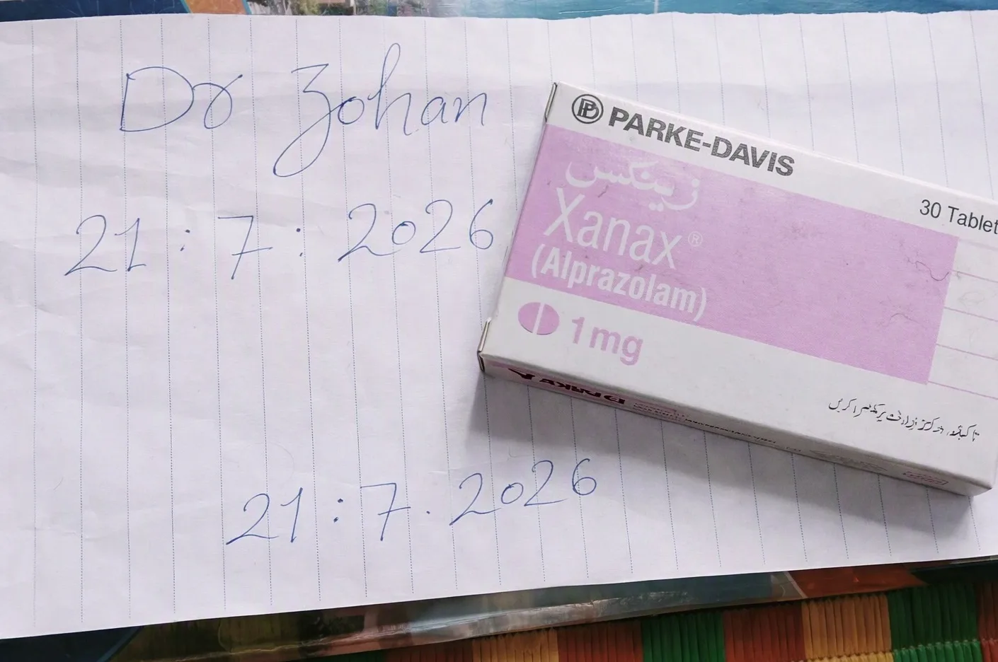 Alprazolam 1 mg alprazolam 1mg