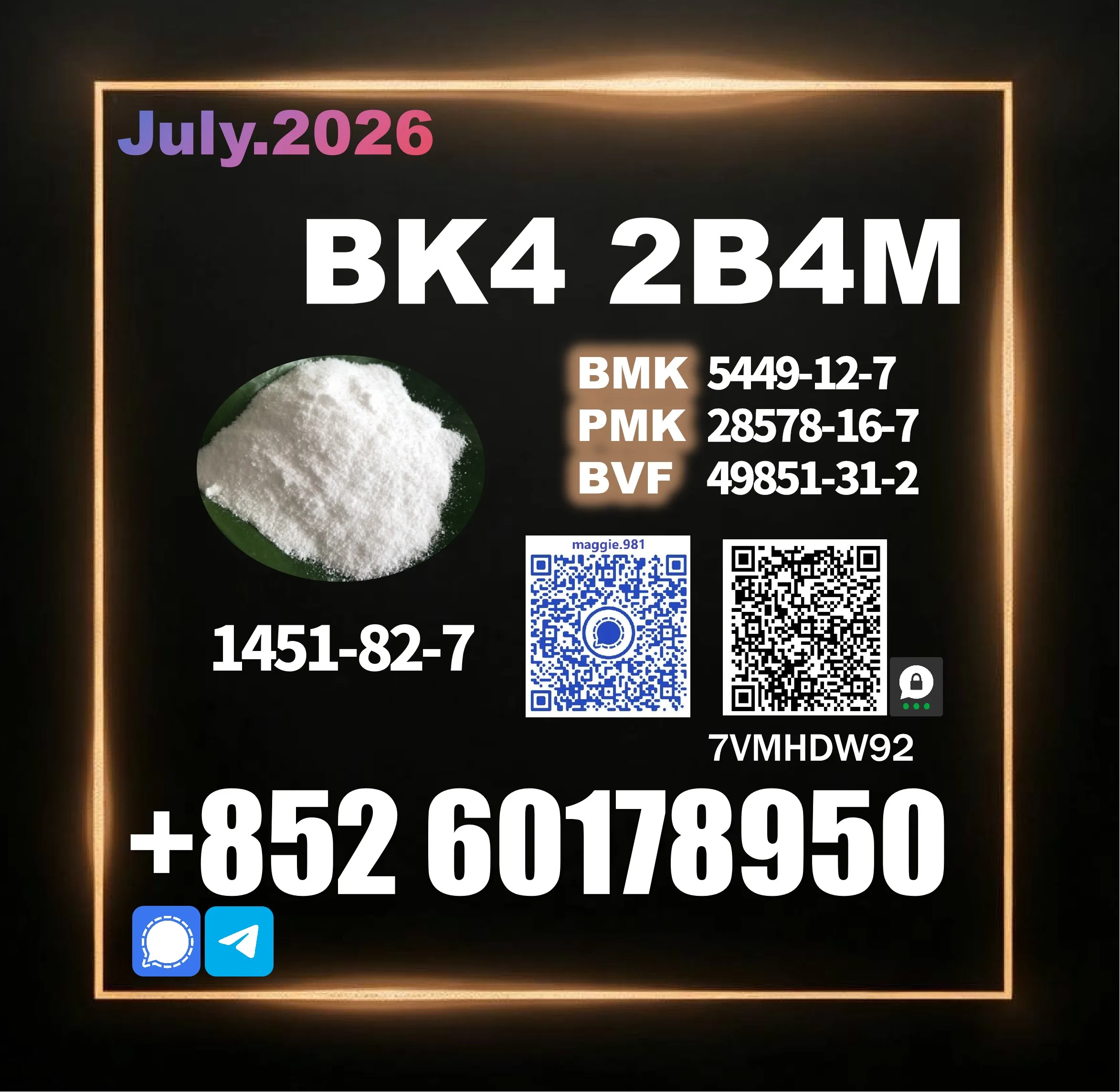 BK4-2b4m-CAS-1451-82-7-purity-certificate Trusted supplier bk4 1451-82-7