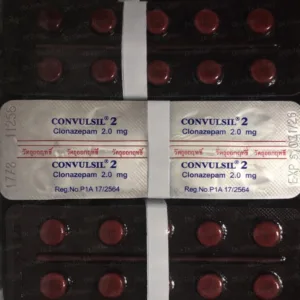 Clonazepam 2 mg (Convulsil 2)