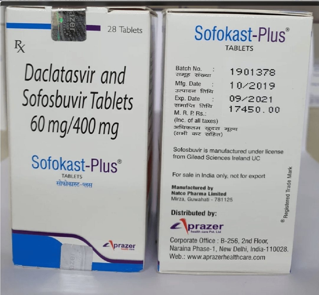 Daclatasvir And Sofosbuvir Tablets Bulk Daclatasvir And Sofosbuvir Tablets Wholesale Supplies