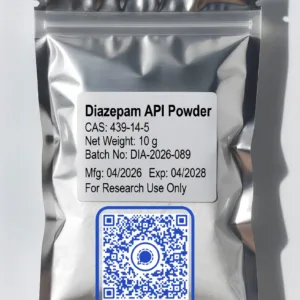 Diazepam API Powder 99.5%+ | CAS 439-14-5