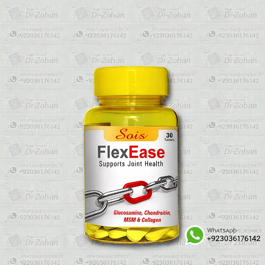Glucosamine HCL Flexease – Glucosamine, Chondroitin, Msm & Collagen Sois Lifesciences