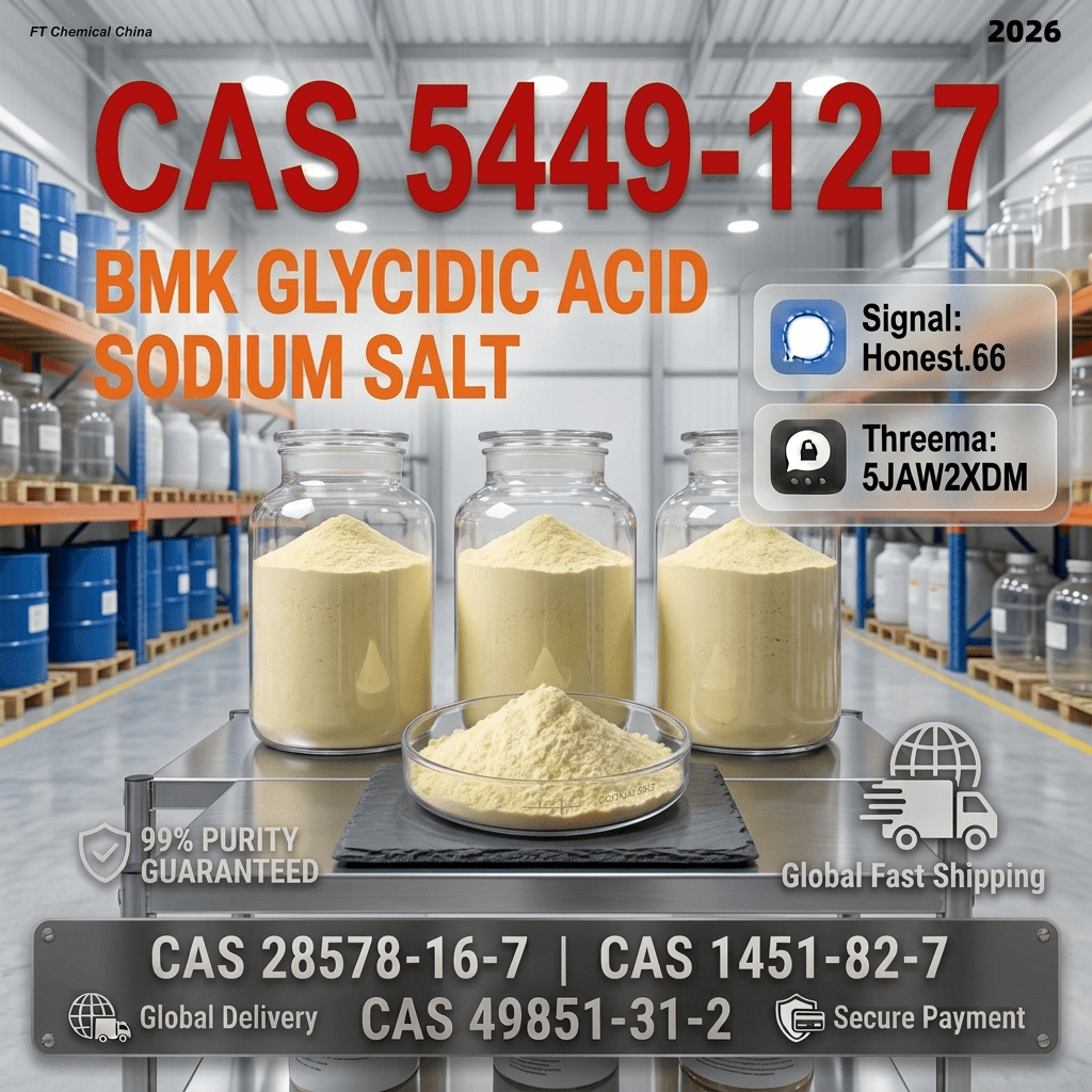 High Quality BMK Glycidic Acid Sodium Salt (CAS 5449-12-7) (18) Bulk High Quality BMK Glycidic Acid Sodium Salt CAS 5449 12 7 18 Wholesale Supplies