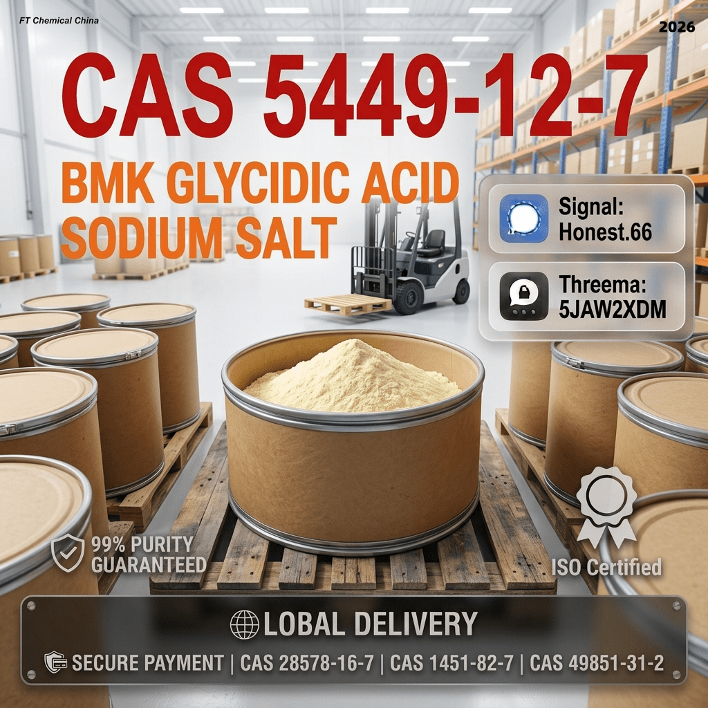 High Quality BMK Glycidic Acid Sodium Salt (CAS 5449-12-7) (19) Bulk High Quality BMK Glycidic Acid Sodium Salt CAS 5449 12 7 19 Wholesale Supplies