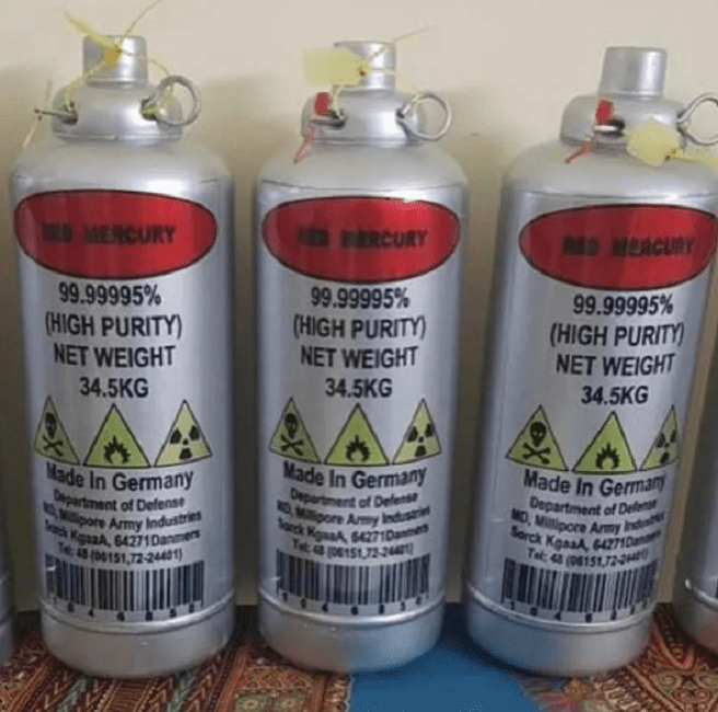 RED LIQUID MERCURY Bulk RED LIQUID MERCURY Wholesale Supplies