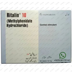 Ritalin Methylphenidate tablet 10 mg Novartis