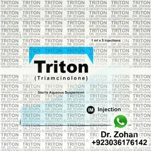 Triton Triamcinolone Injection 40 mg 5 Vialx1 mL