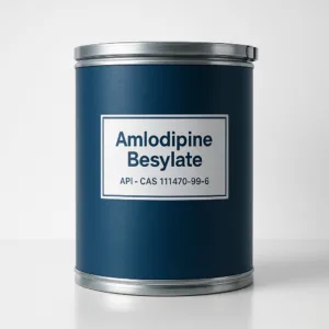 Amlodipine Besylate (CAS 111470-99-6) bulk active pharmaceutical ingredient - Cardiovascular API from Pharmint Exports India