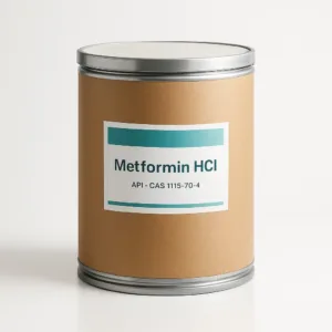 Metformin HCl (CAS 1115-70-4) bulk active pharmaceutical ingredient - Antidiabetic API from Pharmint Exports India