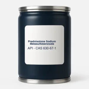 Prednisolone Sodium Metasulfobenzoate (CAS 630-67-1) bulk active pharmaceutical ingredient - Corticosteroid API from Pharmint Exports India