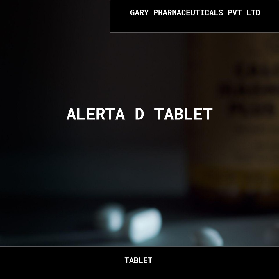 ALERTA D TABLET- GARY PHARMACEUTICALS PVT LTD Bulk ALERTA D TABLET GARY PHARMACEUTICALS PVT LTD Wholesale Supplies