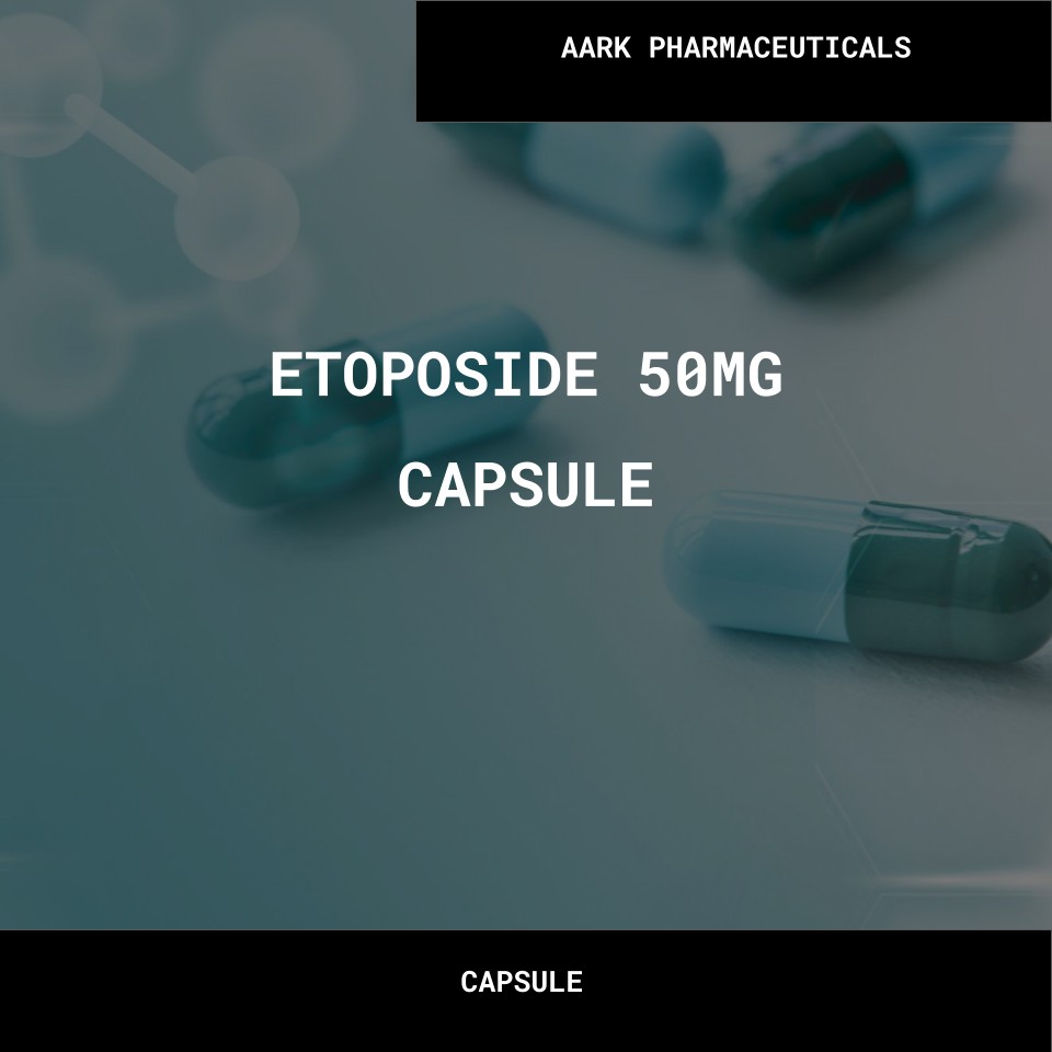 ETOPOSIDE 50MG CAPSULE- AARK PHARMACEUTICALS Bulk ETOPOSIDE 50MG CAPSULE AARK PHARMACEUTICALS Wholesale Supplies