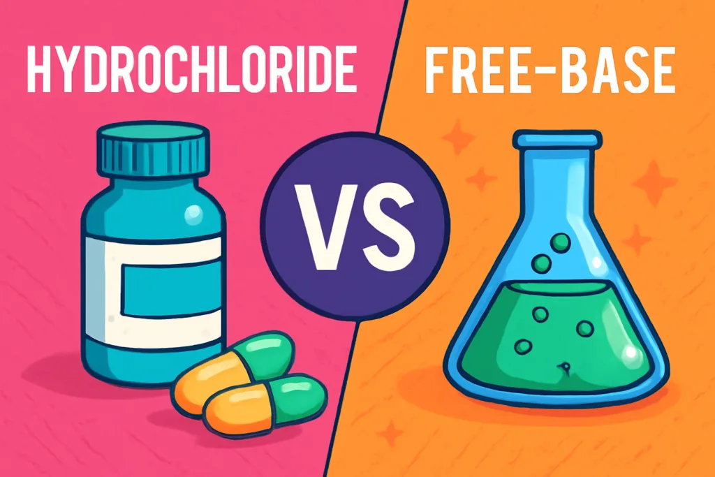 Hydrochloride vs Free-Base