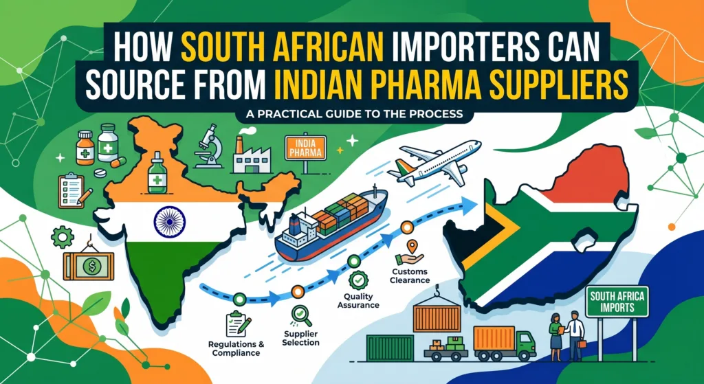 How South African Importers Can Source from Indian Pharma Suppliers