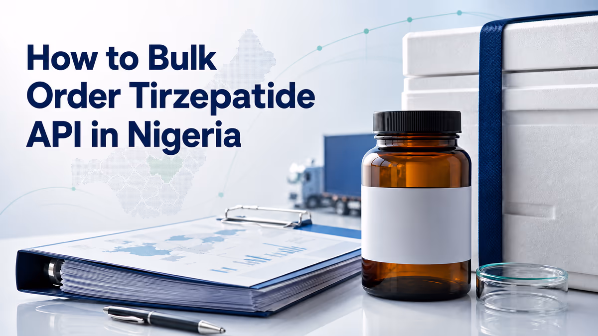 Wholesale How to Bulk Order Tirzepatide API in Nigeria How to Bulk Order Tirzepatide API in Nigeria