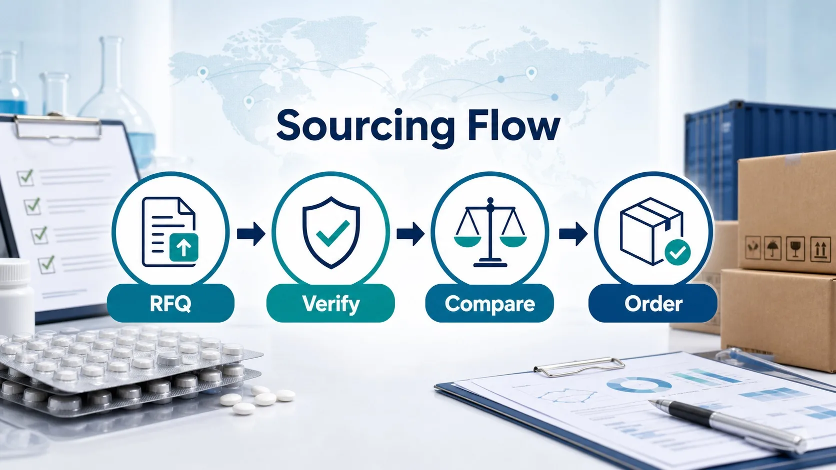 tadalafil tablets rfq sourcing flow